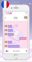 BTS Chat! Messenger(simulator) captura de pantalla 3