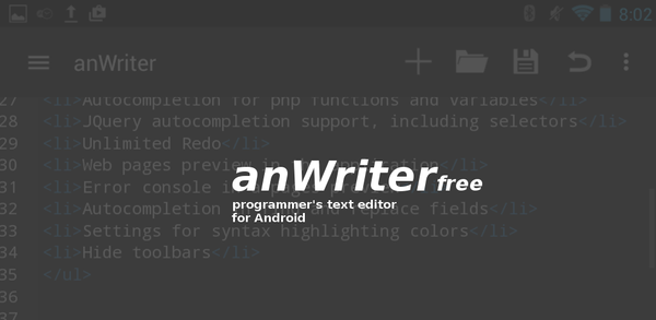 How to Download anWriter HTML editor on Mobile image