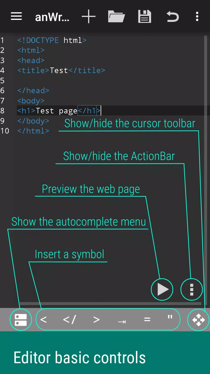 anWriter HTML editor APK untuk Unduhan Android