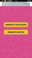 Romantic Love Quotes پوسٹر