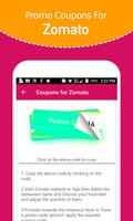 Food Discount Coupons for Zomato capture d'écran 2