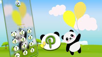 Panda Balloon Launcher Theme ảnh chụp màn hình 2