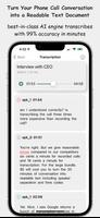 Call Recorder &Transcriber Pro capture d'écran 3