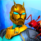 Ant Smash Hero War Action 3D أيقونة