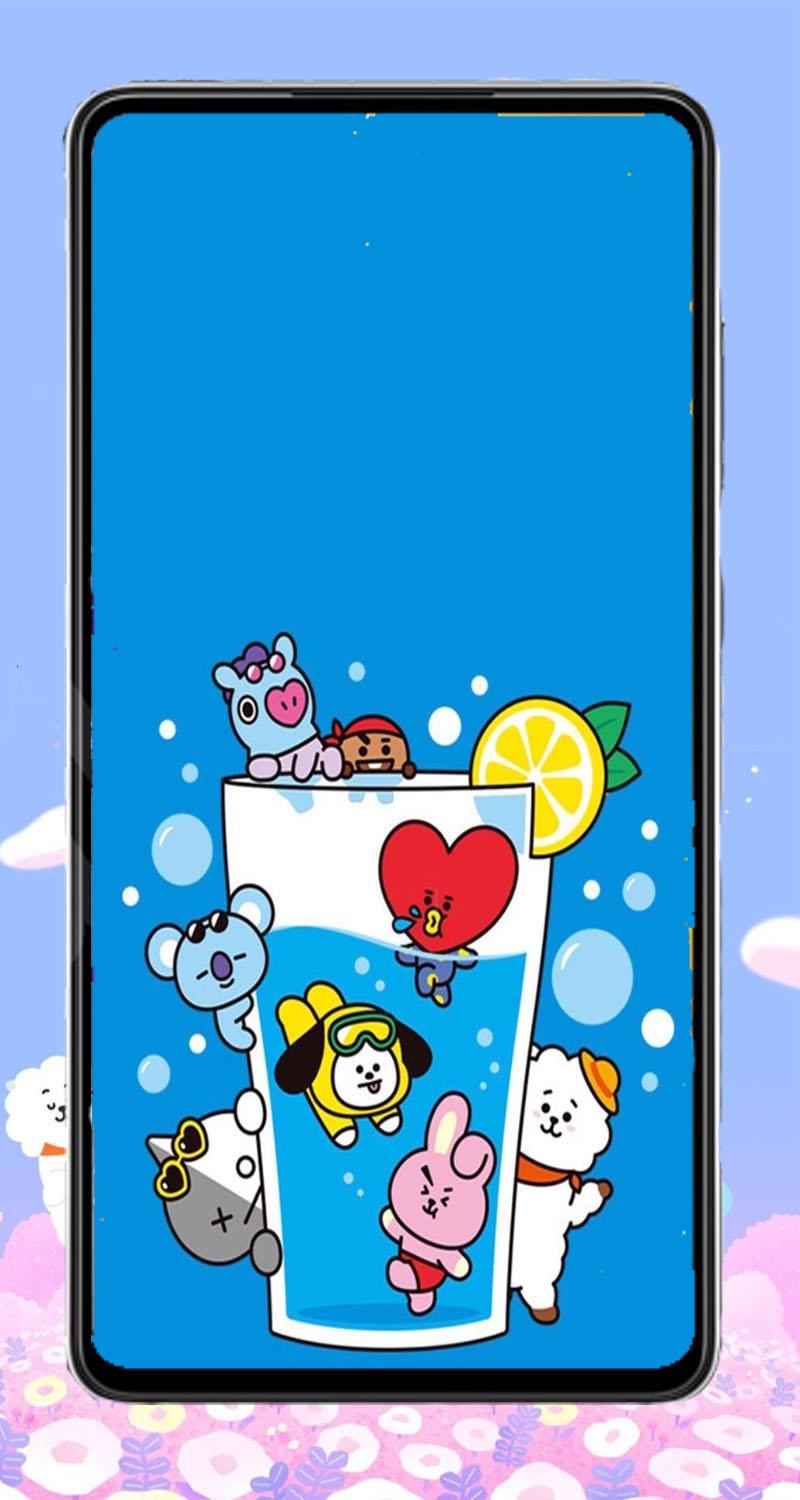 Android向けのbtsファンのためのbt21壁紙 Apkをダウンロードしましょう