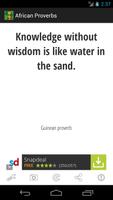 African Proverbs poster