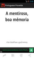 1 Schermata Portuguese Proverbs