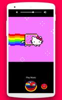 Button for nyan cat meme screenshot 1