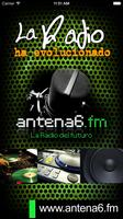 antena6.fm-La Radio del Futuro โปสเตอร์