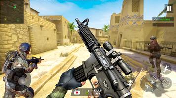 Gun Strike: Juegos de disparos Poster