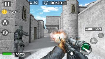 FPS Critical Shooter Mission captura de pantalla 3