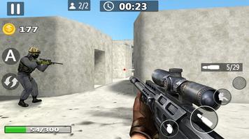 FPS Critical Shooter Mission captura de pantalla 2