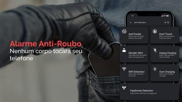 aplicativo de alarme antifurto Cartaz