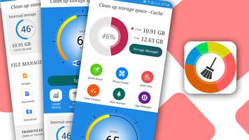 Phone booster - storage boost Affiche