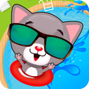 Talking Cats : Tom Blast pool APK