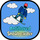 Antibored Snowboarder ícone