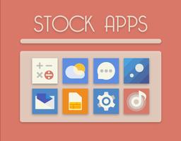 Aura - Icon Pack الملصق
