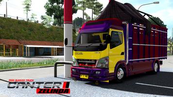 Mod Bussid Truk Canter Zelinda Cartaz