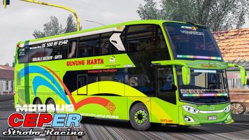 Mod Bus Ceper Strobo Racing Cartaz