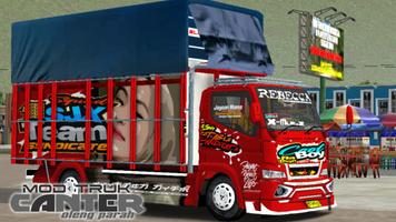 Mod Truck Canter Oleng Parah Cartaz
