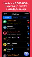 Chat anónimo: citas y ligar captura de pantalla 1