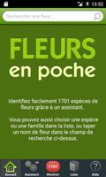 Fleurs en poche plakat