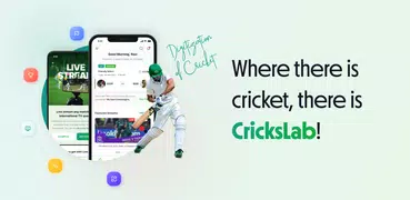 Crickslab: Score & Live stream