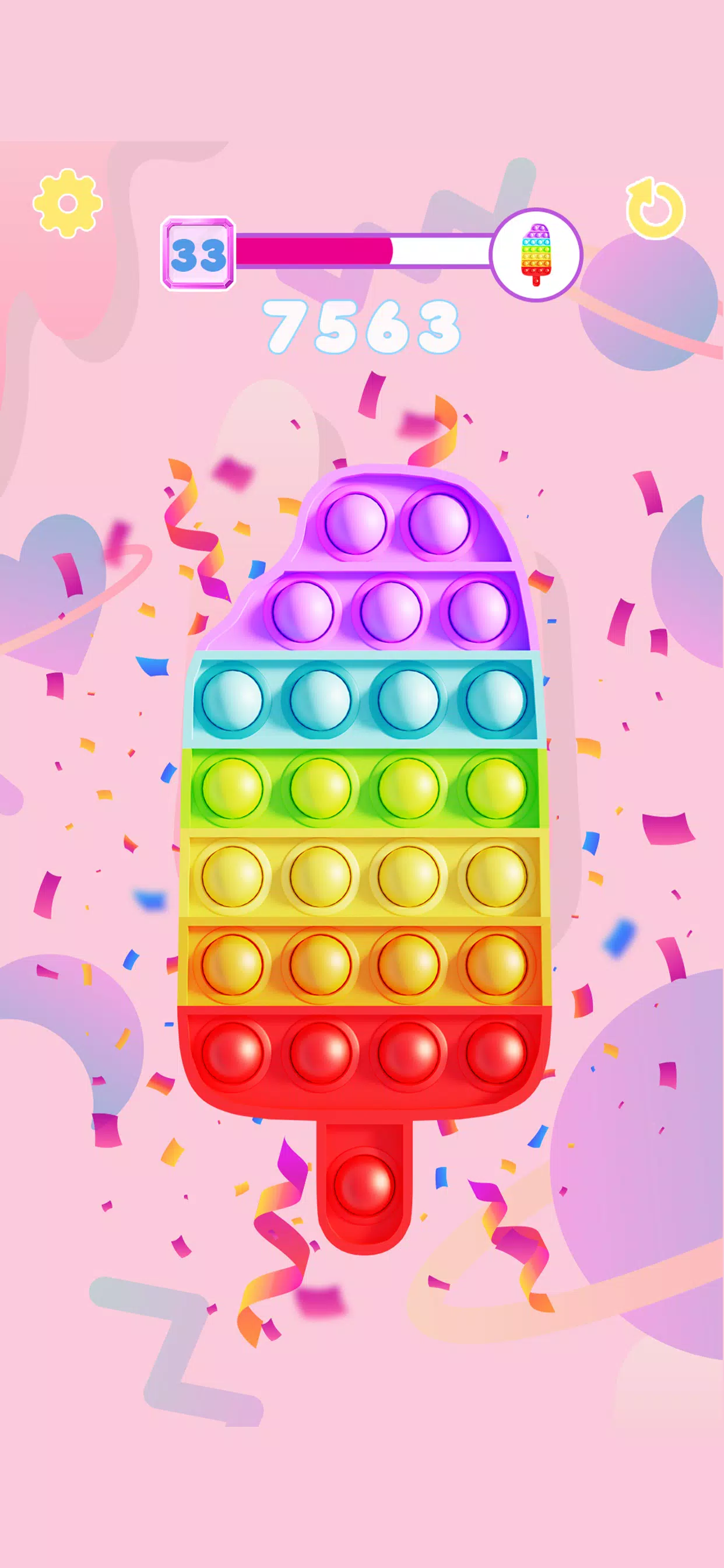 Fidget Toys Trading Popit 3D