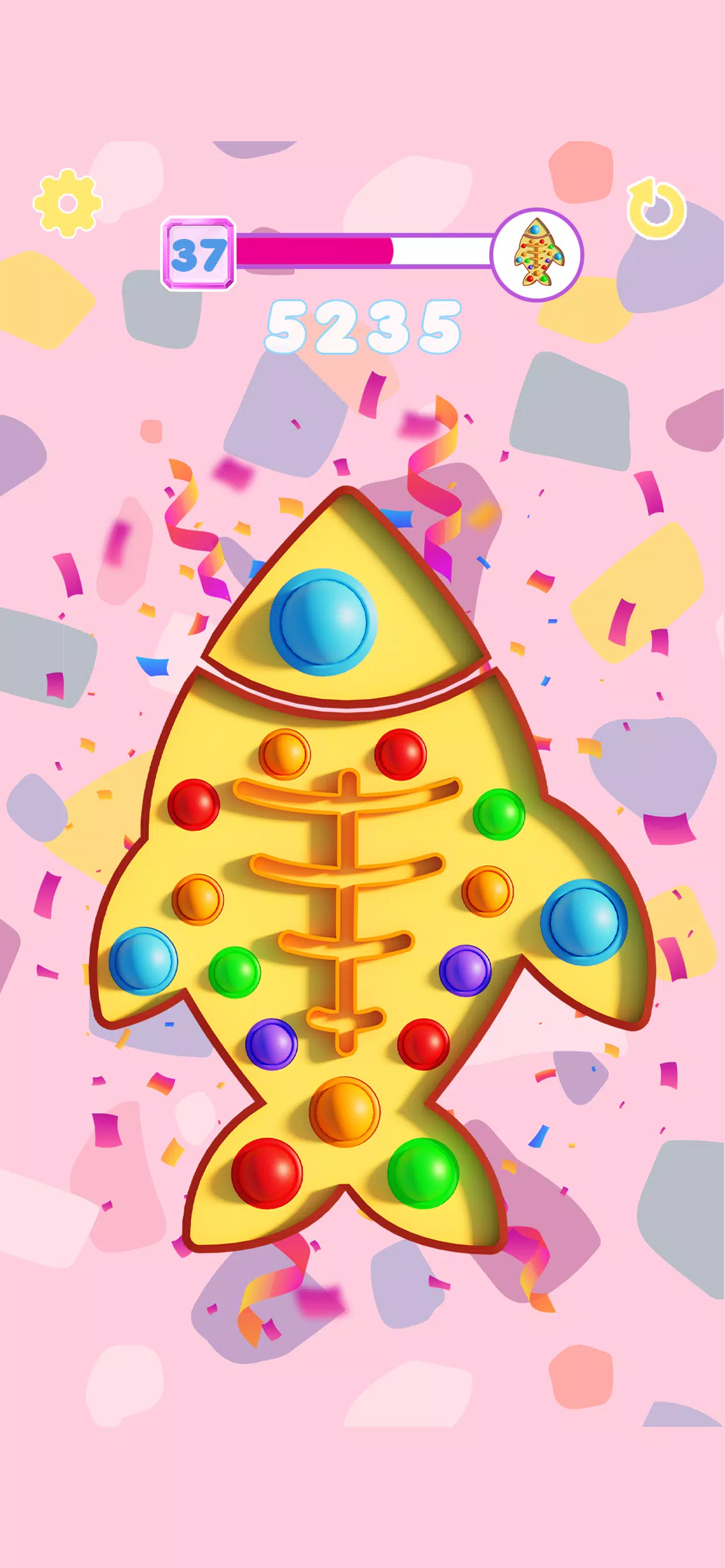 Fidget Toys Trading Popit 3D