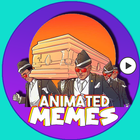 Animated Memes Stickers icône