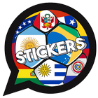 Stickers de Fútbol Sudamerican icône