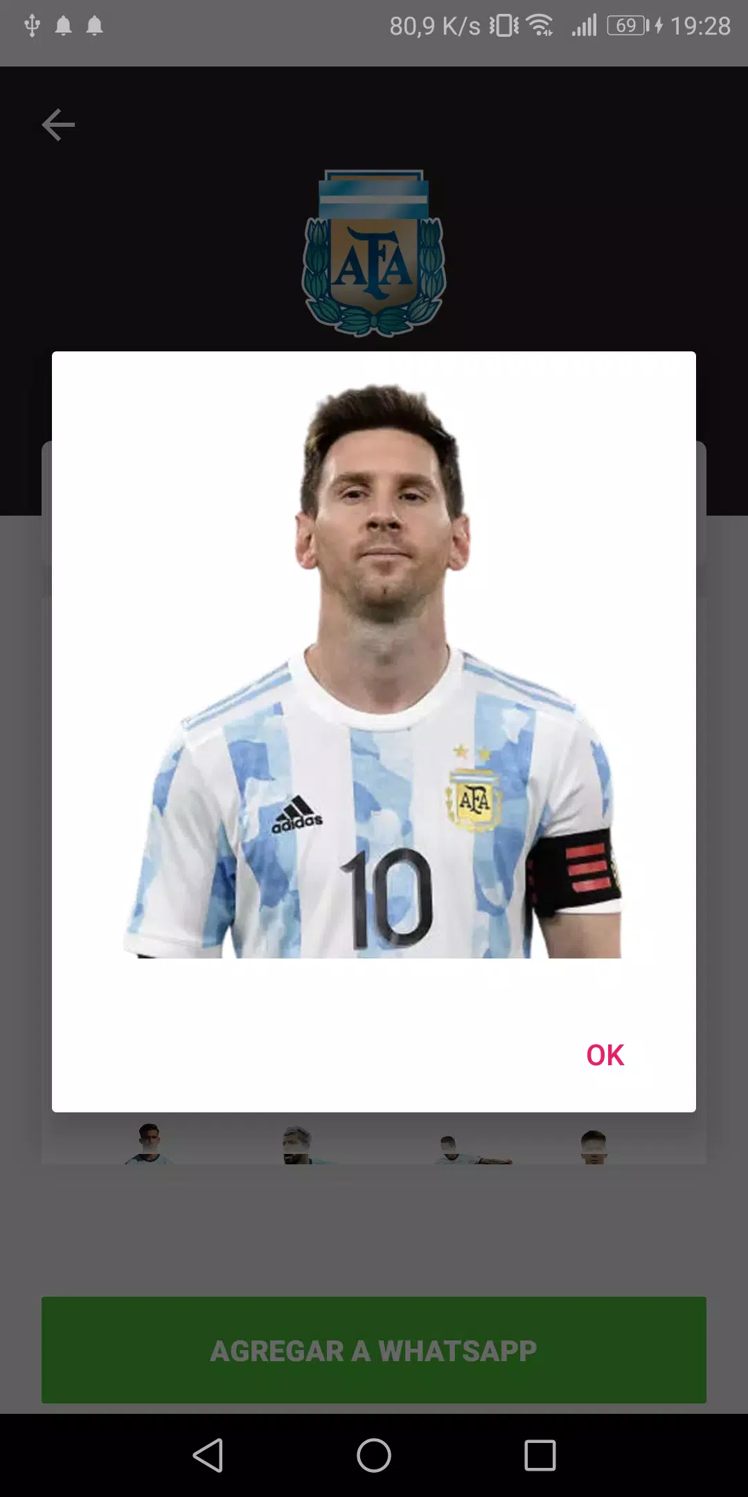 Descarga de APK de Stickers de Fútbol Argentino para Android