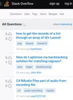 StackOverFlow - Stack OverFlow App - Forum bài đăng
