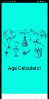 Age Calculator Plakat