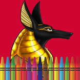 Книжка-раскраска Анубис