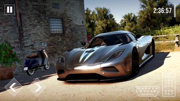 Stunt Koenigsegg Agera Racer پوسٹر
