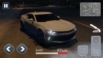 Car Driving Camaro Simulator पोस्टर