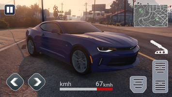 Car Driving Camaro Simulator स्क्रीनशॉट 1