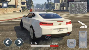 Car Driving Camaro Simulator स्क्रीनशॉट 2