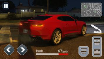 Car Driving Camaro Simulator स्क्रीनशॉट 3