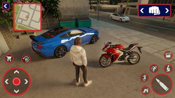 Los City Crime Street Gangster الملصق