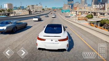 City Racing BMW M8 Simulator স্ক্রিনশট 1