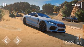 City Racing BMW M8 Simulator स्क्रीनशॉट 3