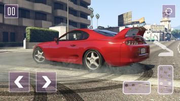 Drift Supra Simulator: Race 3D تصوير الشاشة 1