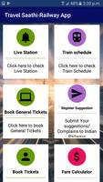 TravelSaathi-A Indian Railway App screenshot 2