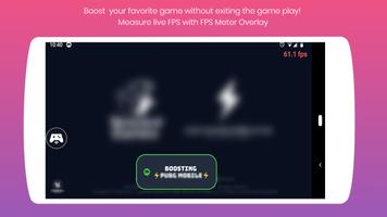 Game Booster X: Better Game Play & FPS Meter capture d'écran 1