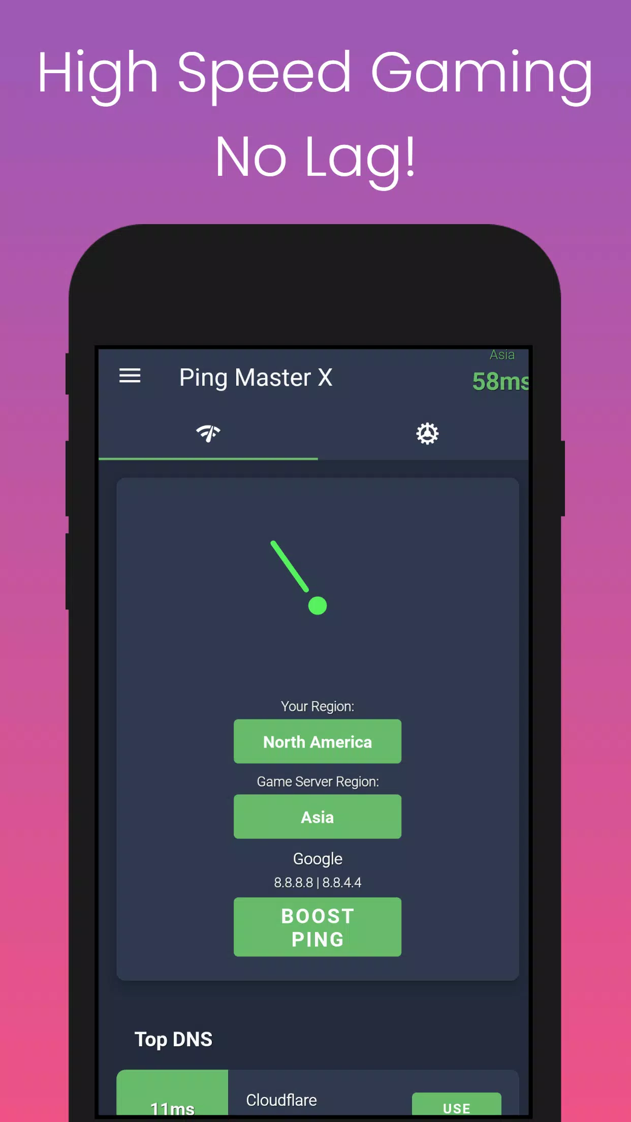 Download do APK de Redutor de ping de jogo fácil para Android