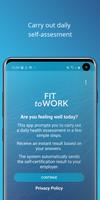 Fit to Work poster