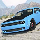 Car Driving Dodge Demon SRT