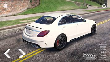 Real Car Parking Mers C63s скриншот 1